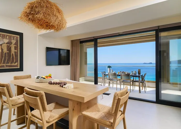 Lägenhet Aurea Mare Luxury Chrisi Ammoudia